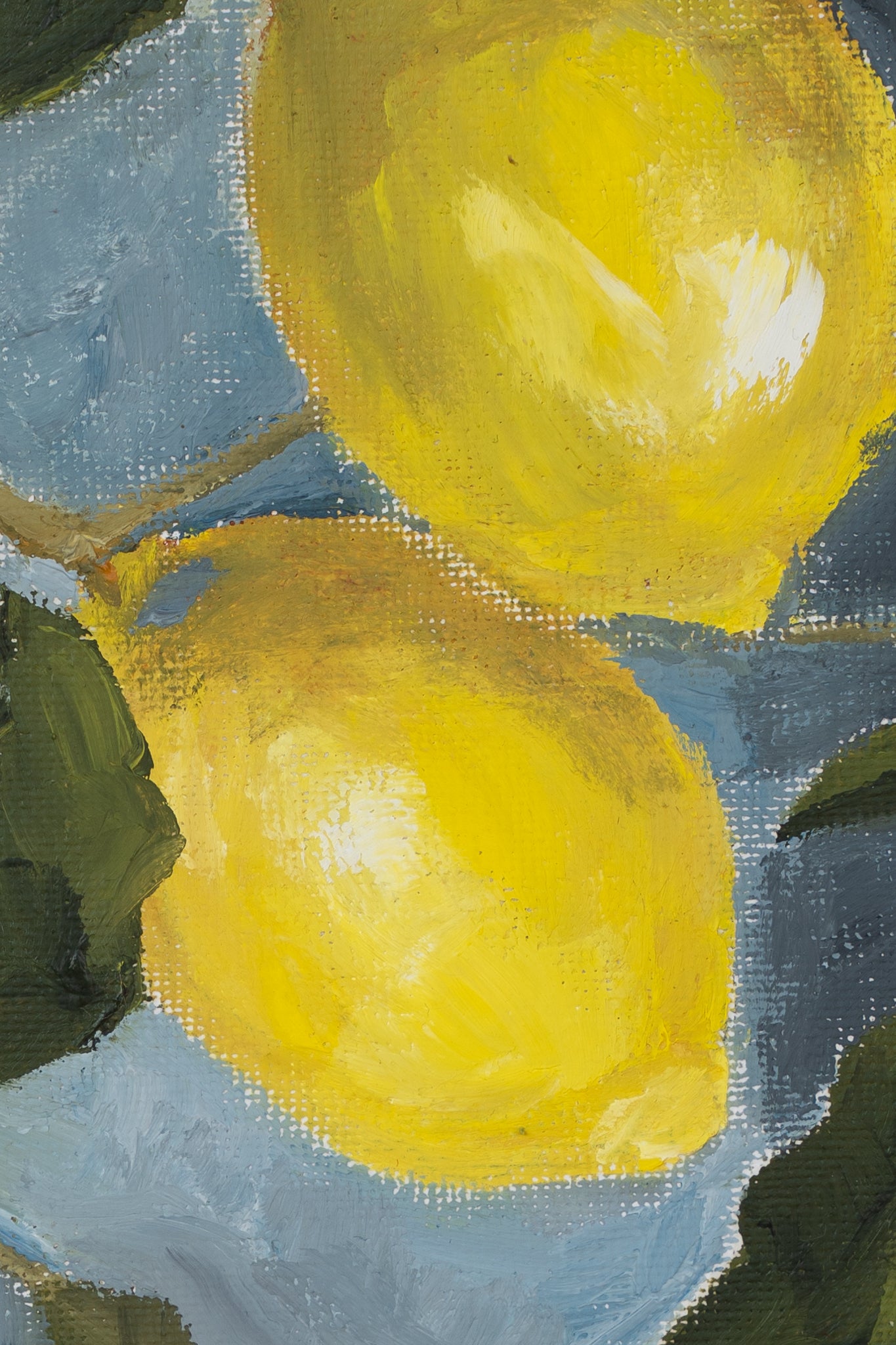 "Lemon Tree" 9,5x21cm Original Painting