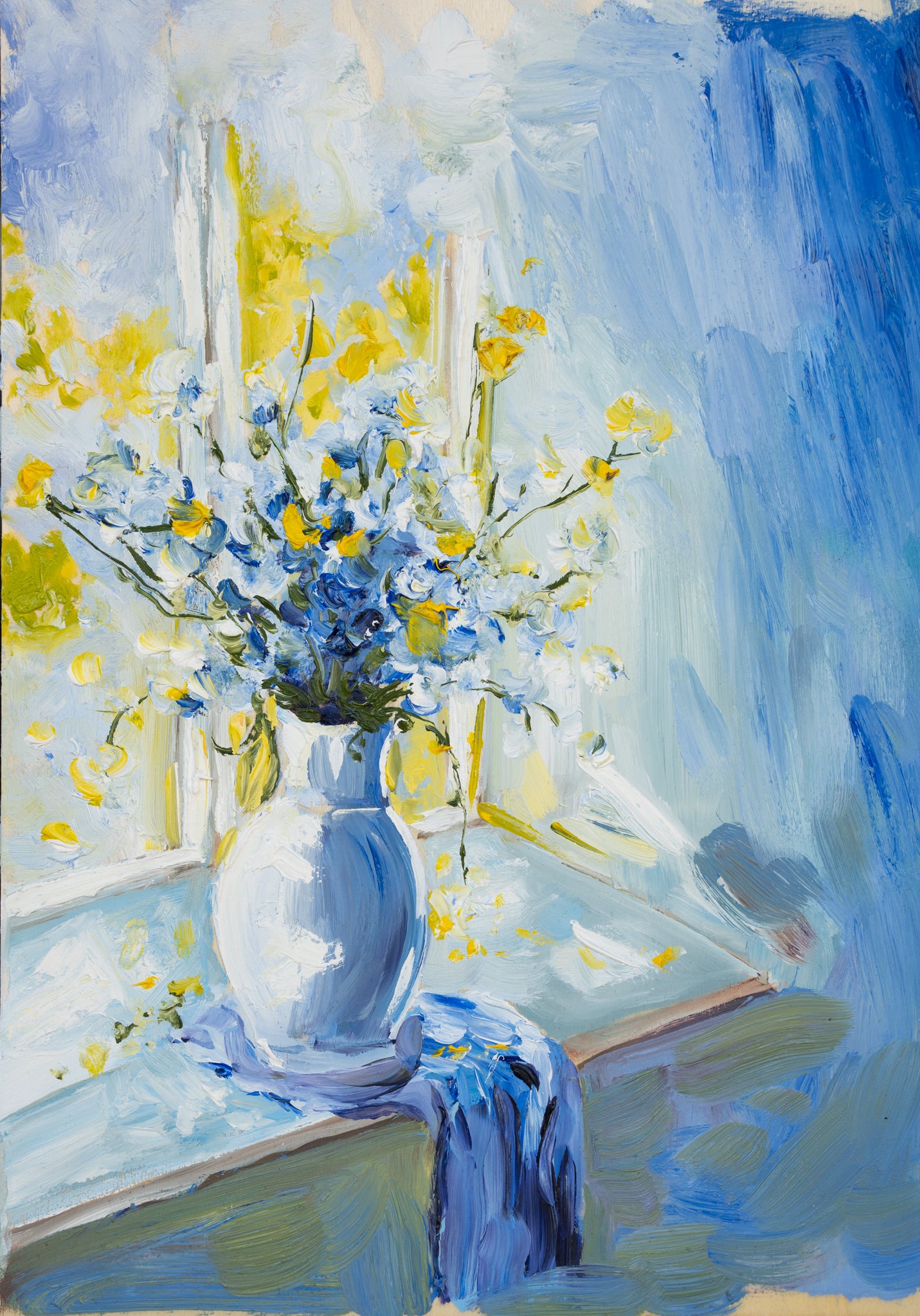 Vase on a Window - 9,5x21cm