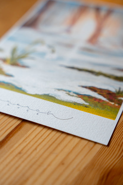 Catch Up – March Print