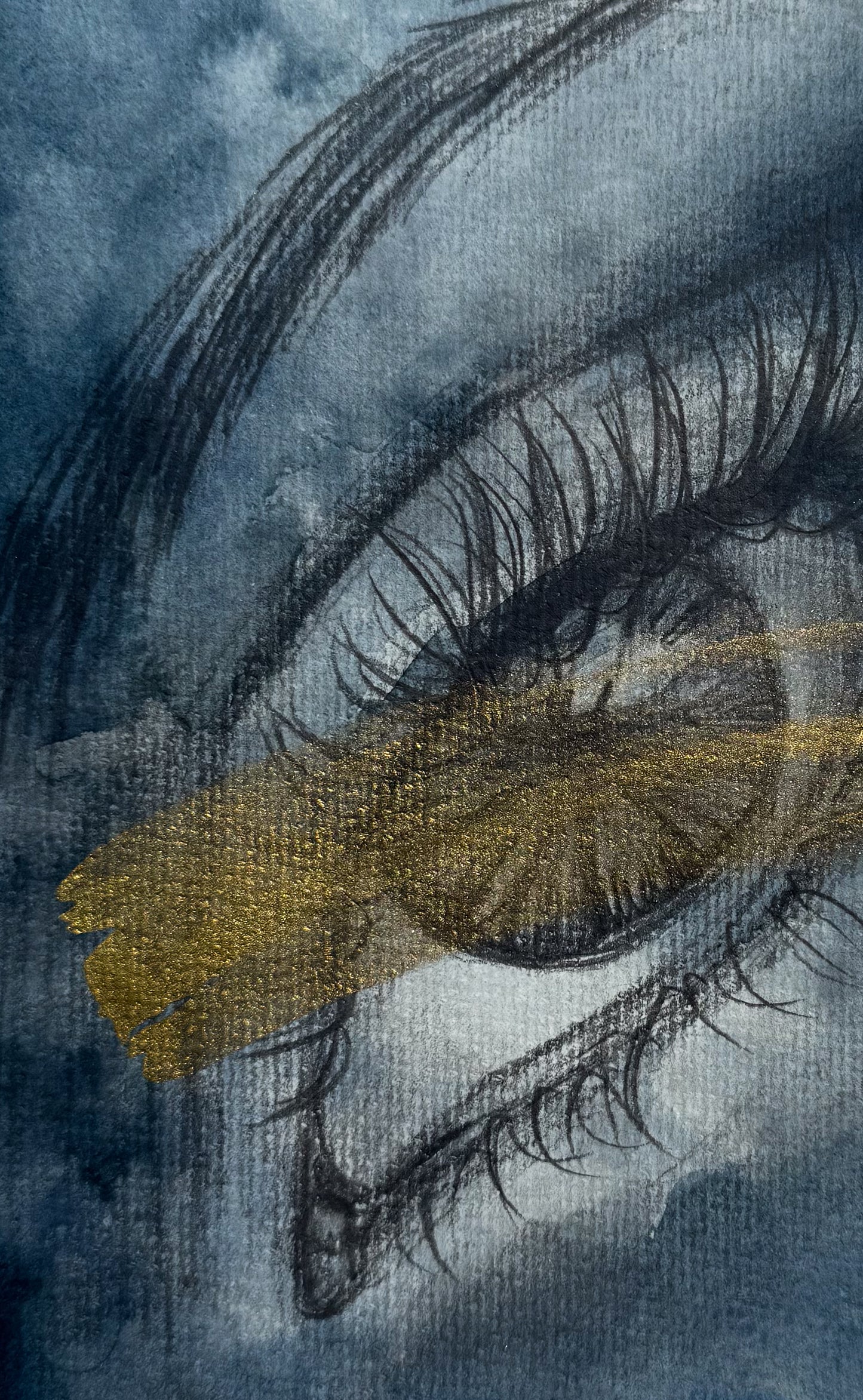 1/30 - Golden Eye (21,0 x 29,7cm Original)