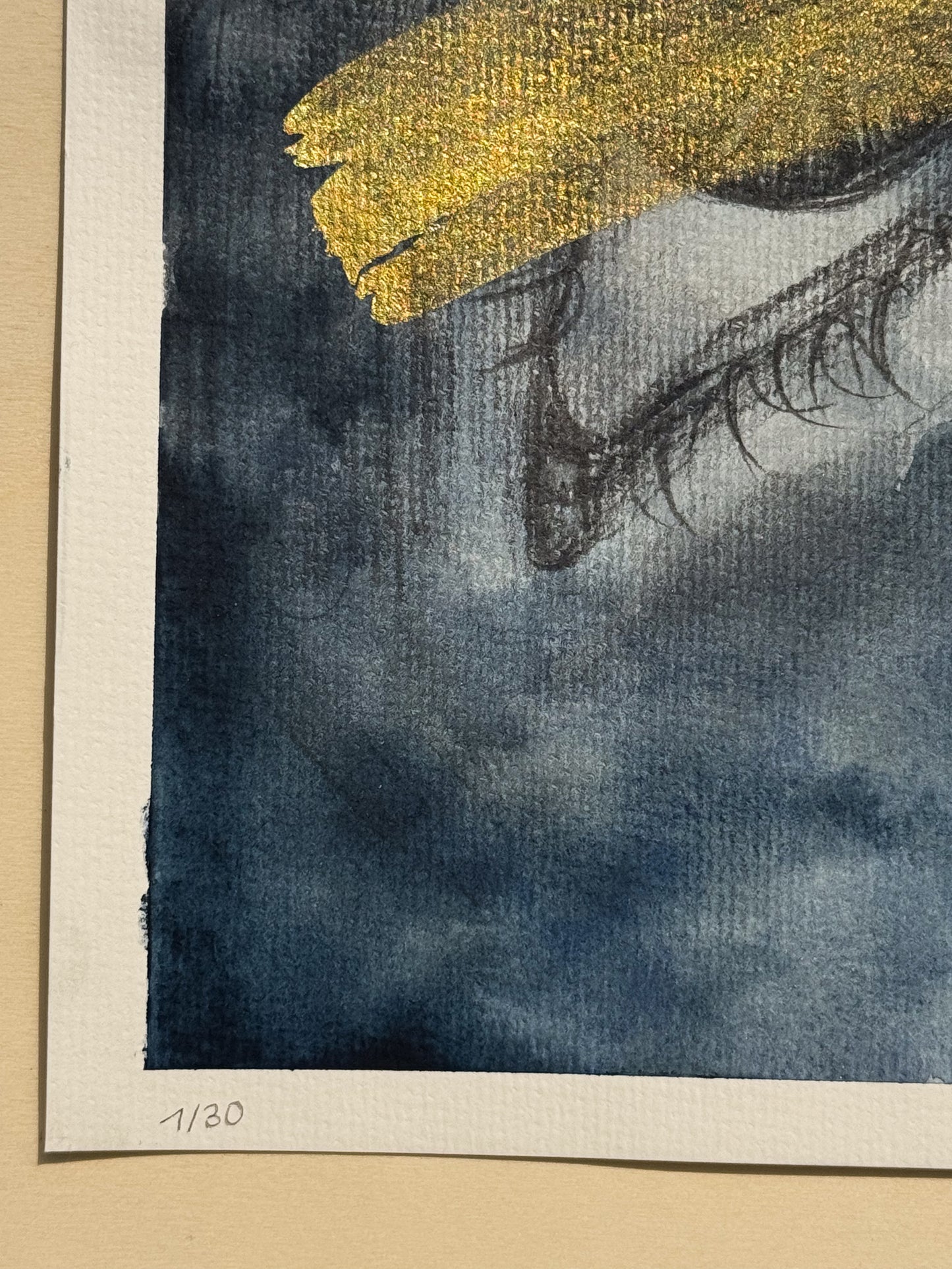 1/30 - Golden Eye (21,0 x 29,7cm Original)