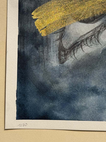 1/30 - Golden Eye (21,0 x 29,7cm Original)