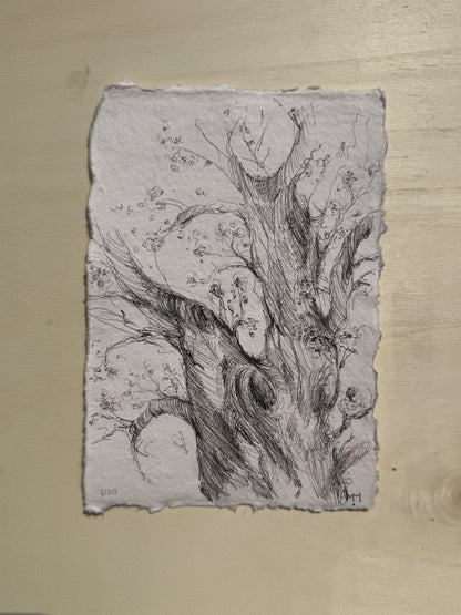 6/30 - Tree Sketch (14,8 x 21,0 cm Original)