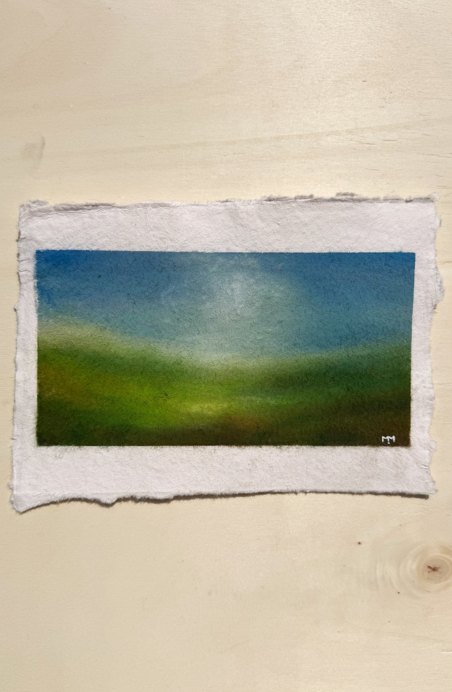 7/30 - Abstract Landscape (14,8 x 21,0 cm Original)