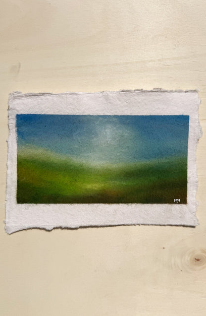 7/30 - Abstract Landscape (14,8 x 21,0 cm Original)