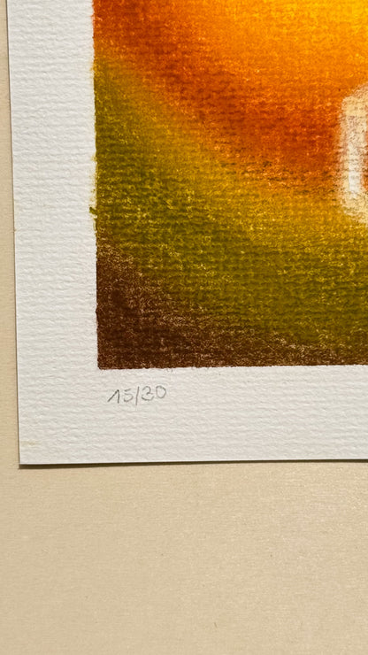 15/30 - Light Waterfall (14,8 x 21,0 cm Original)