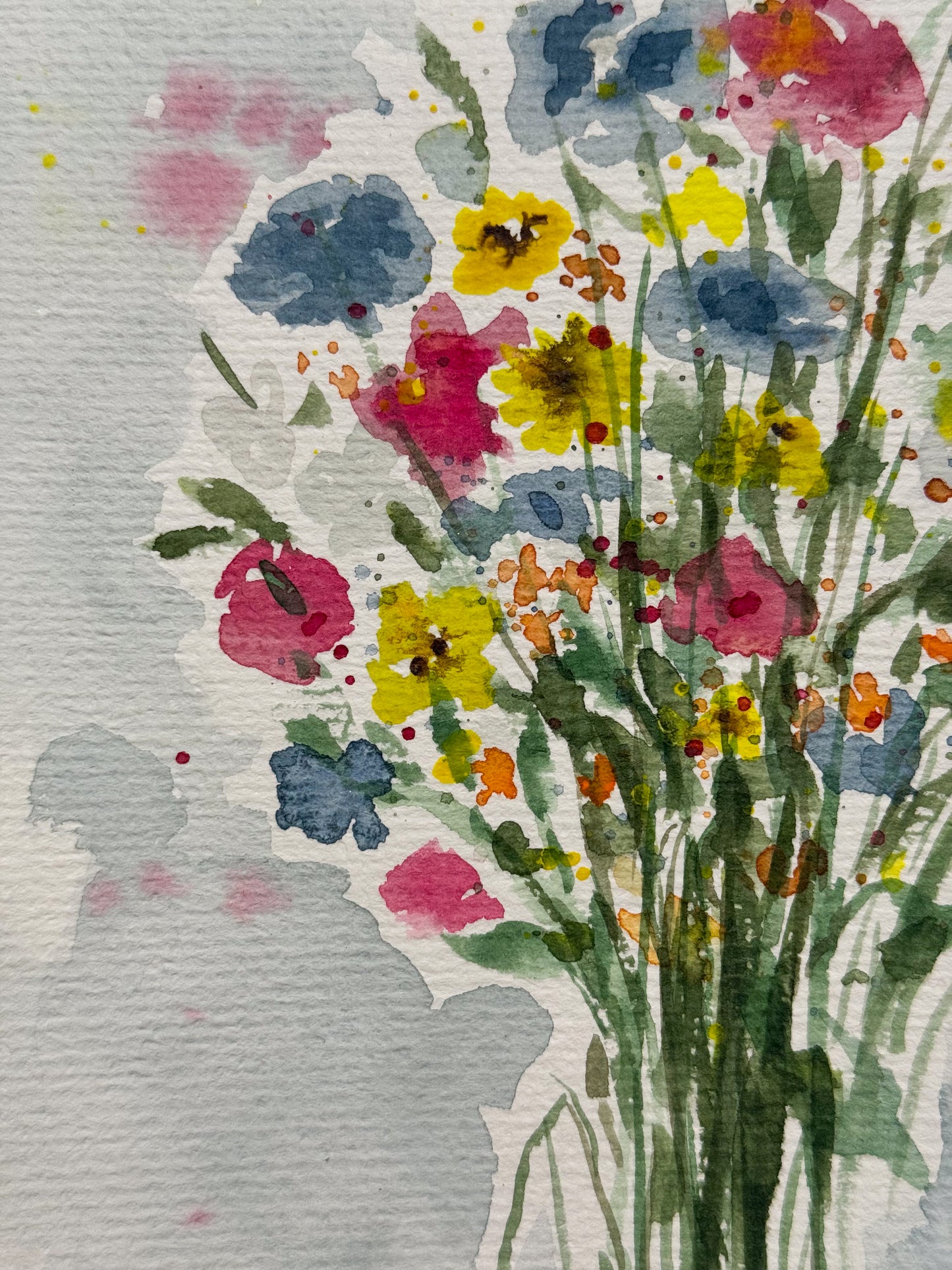 18/30 - Spring Flowers (14,8 x 21,0 cm Original)