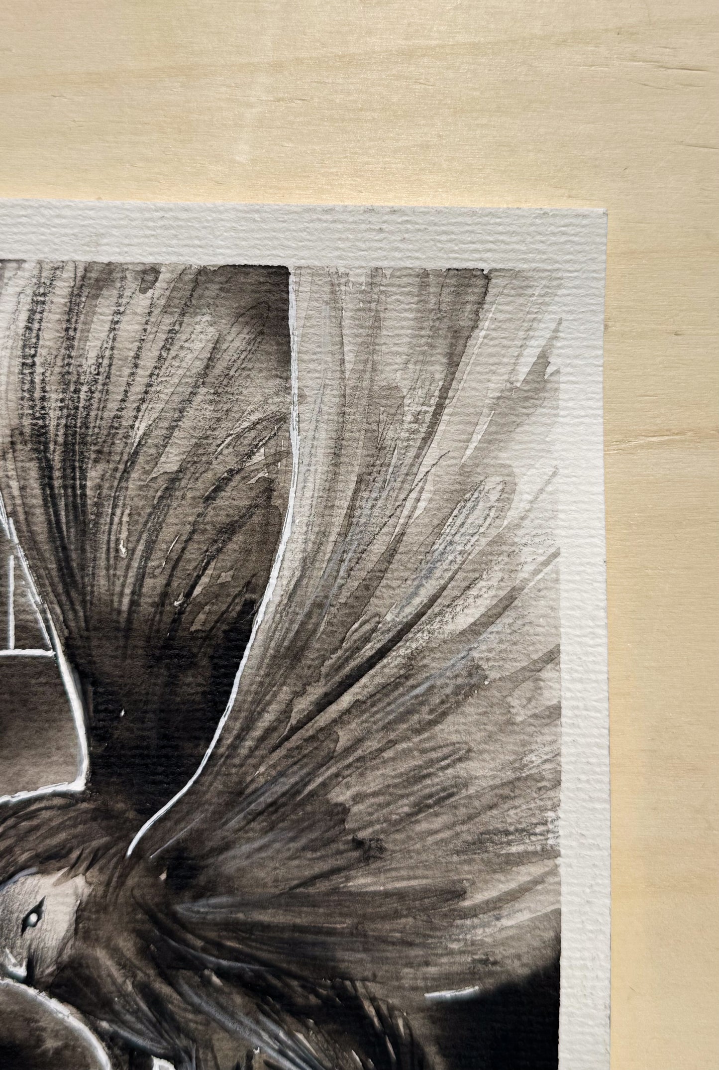 25/30 - Night Owl (14,8 x 21,0 cm Original)