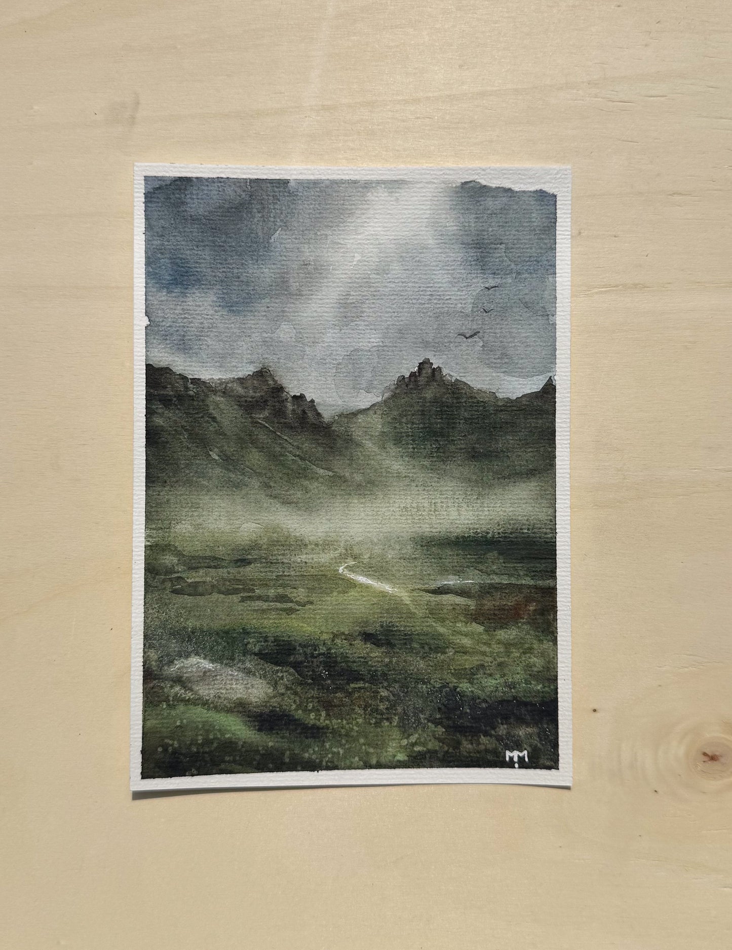 27/30 - Highlands (14,8 x 21,0 cm Original)