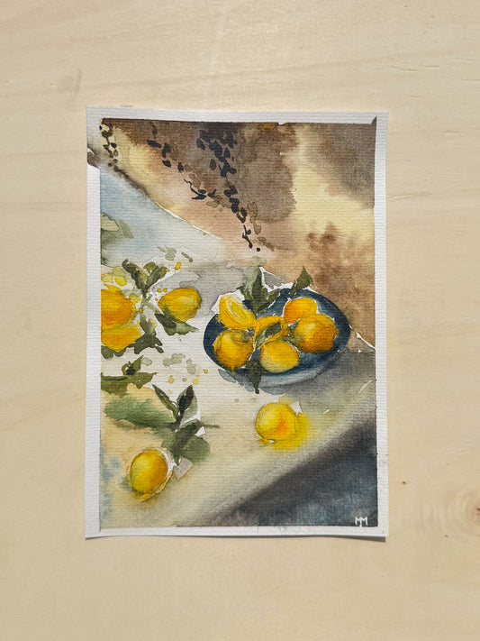 28/30 - Tuscan Lemons (14,8 x 21,0 cm Original)