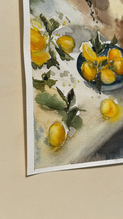 28/30 - Tuscan Lemons (14,8 x 21,0 cm Original)