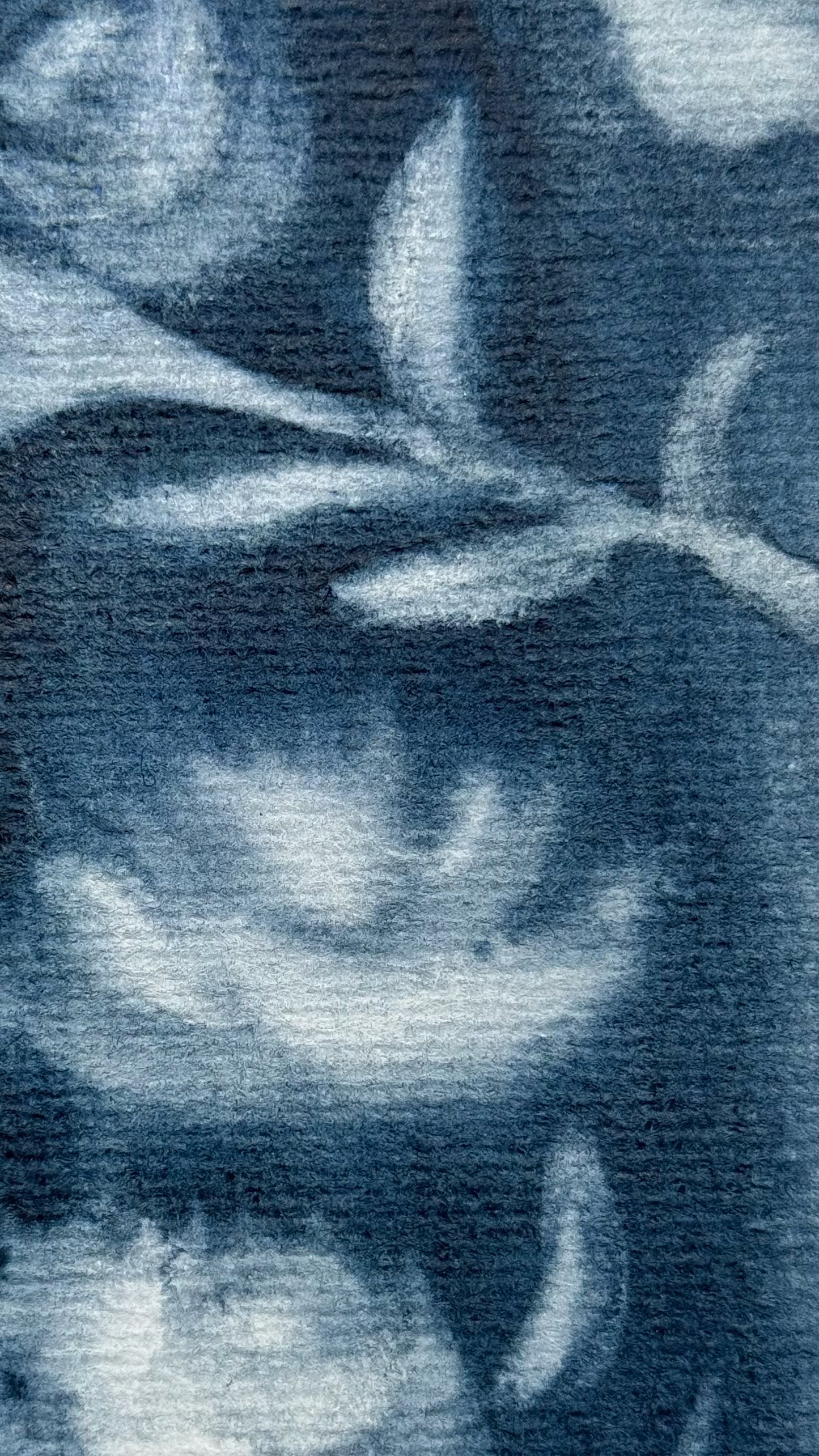 29/30 - Blue Flowers (14,8 x 21,0 cm Original)