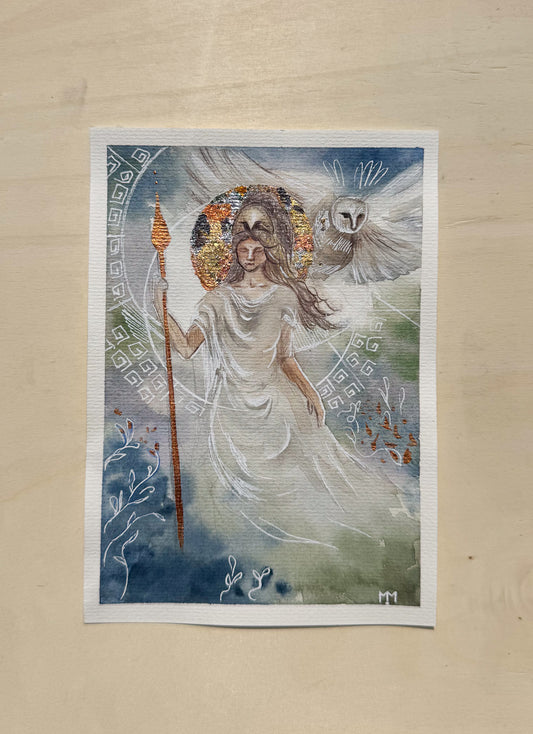 30/30 - Athena (14,8 x 21,0 cm Original)