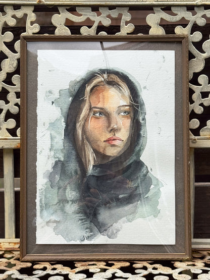 Split - Original Watercolor Painting (15x21cm)