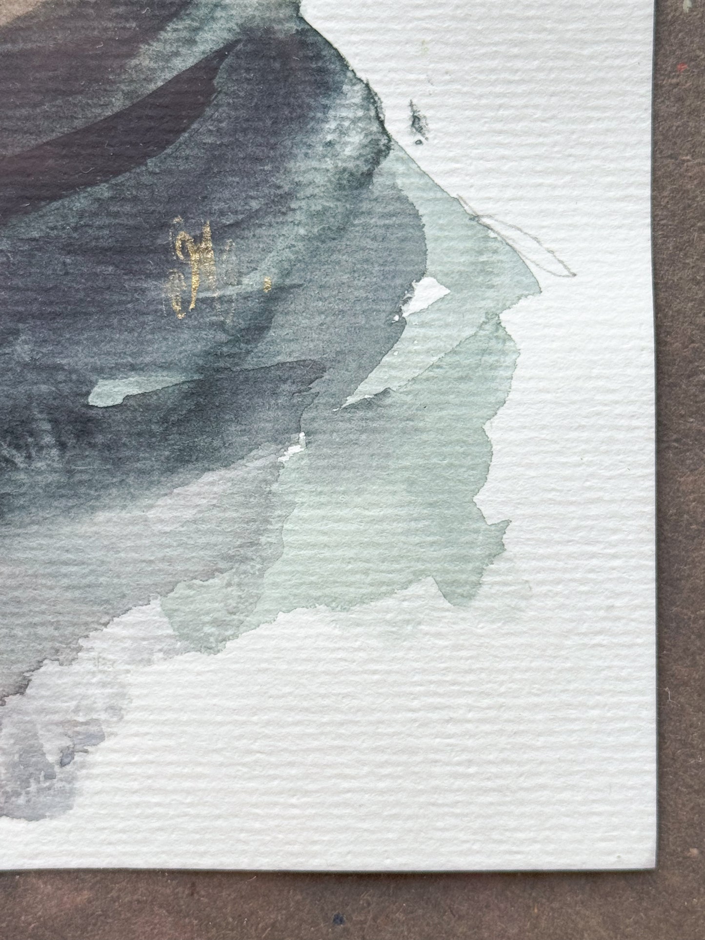 Split - Original Watercolor Painting (15x21cm)