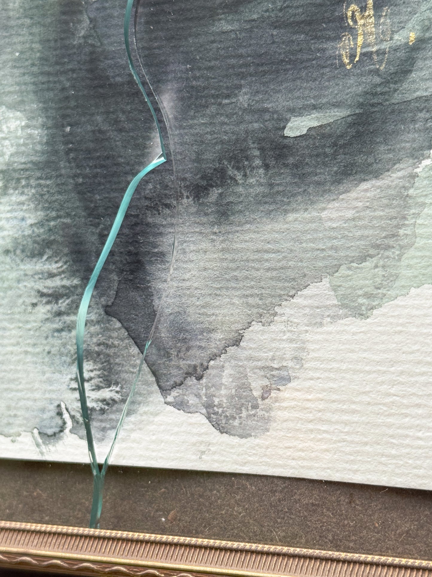Split - Original Watercolor Painting (15x21cm)