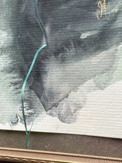 Split - Original Watercolor Painting (15x21cm)