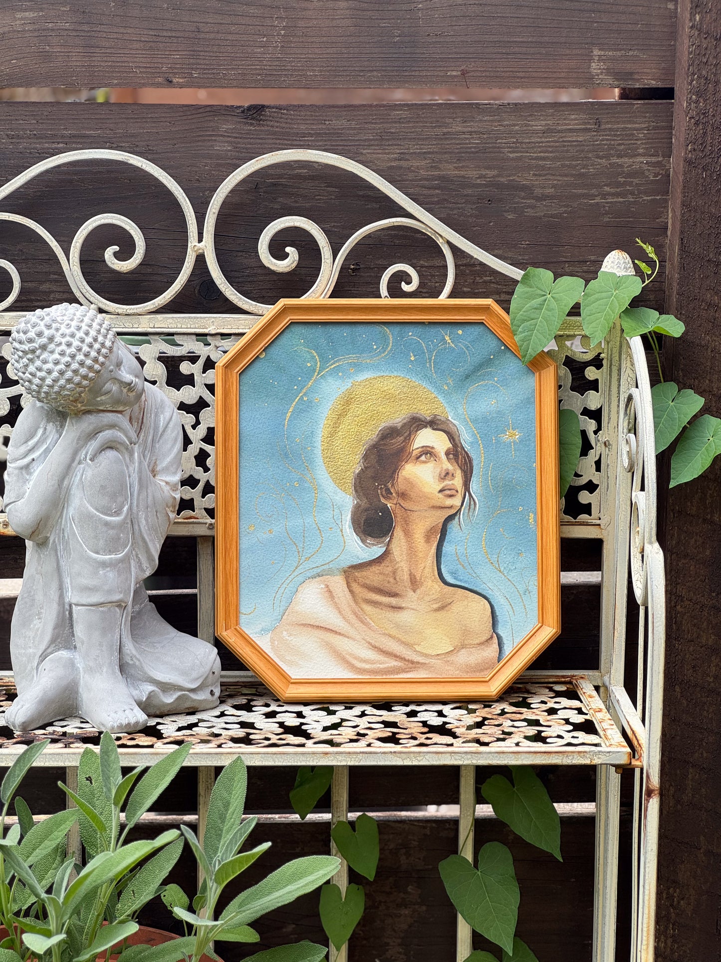 Devotion - Original Painting (30x26cm)