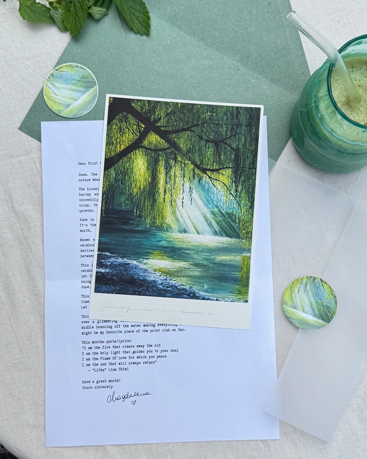 Catch Up – June Print