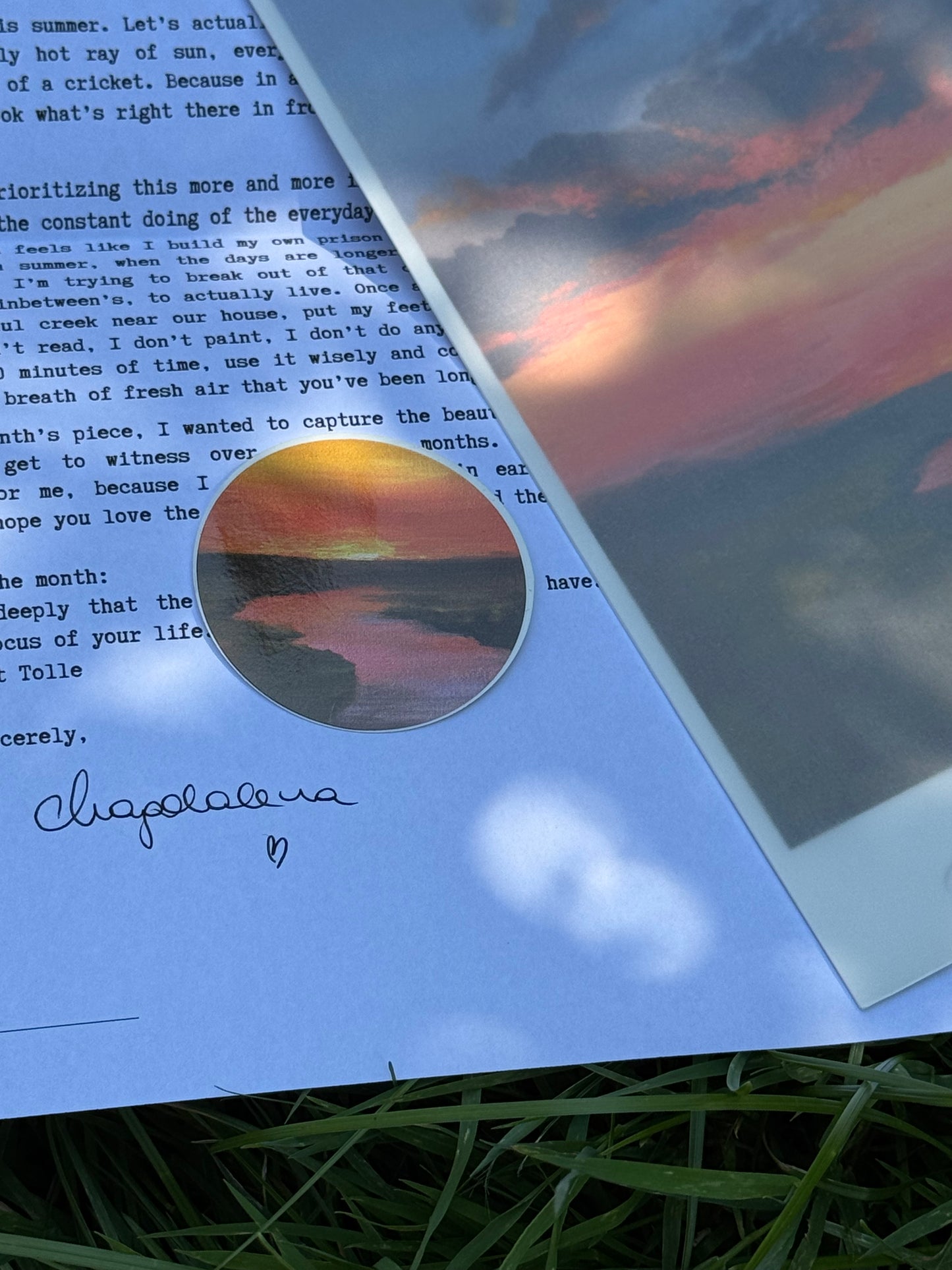 Catch Up – July Print
